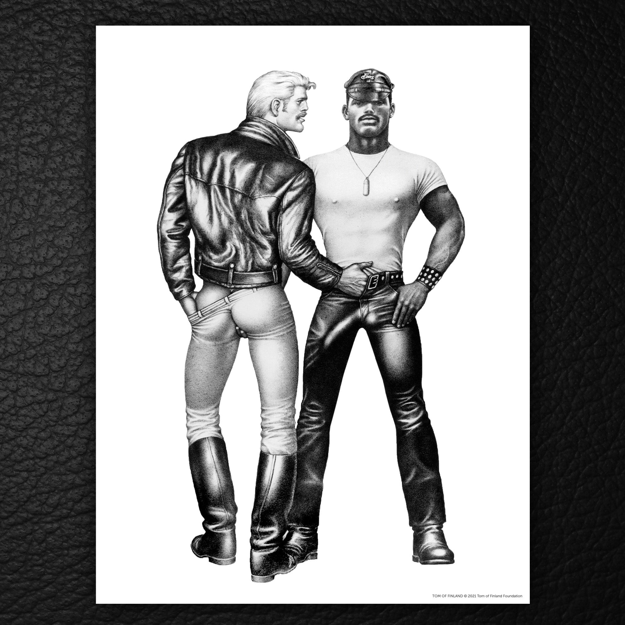 "Sweet Cheeks" Tom of Finland Mini Poster