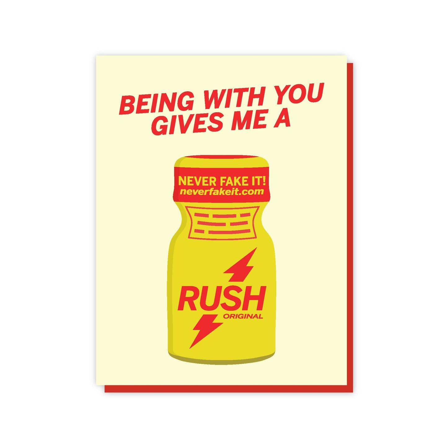 Being With You Gives Me a Rush card