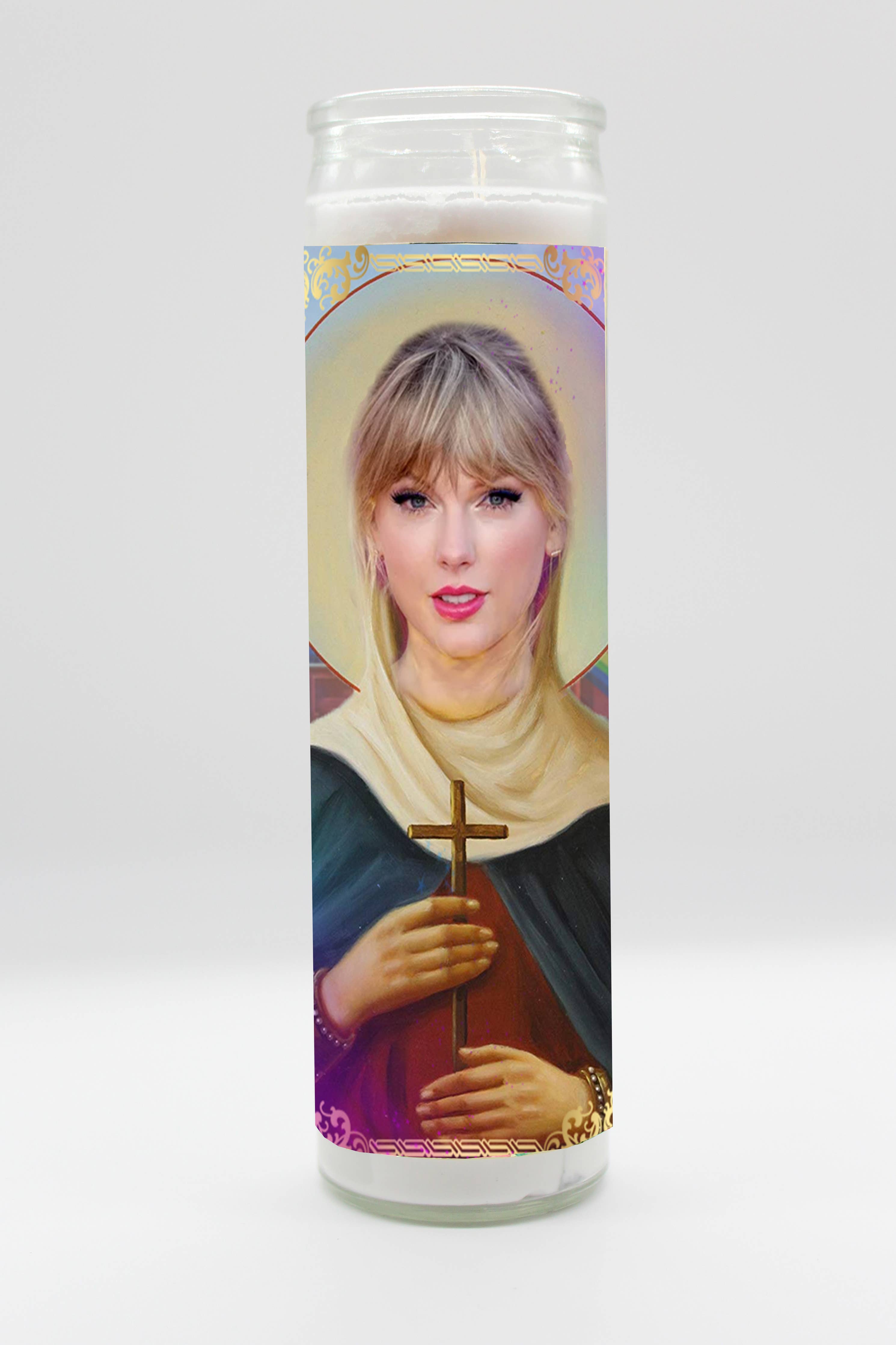 Saint Taylor Swift Candle
