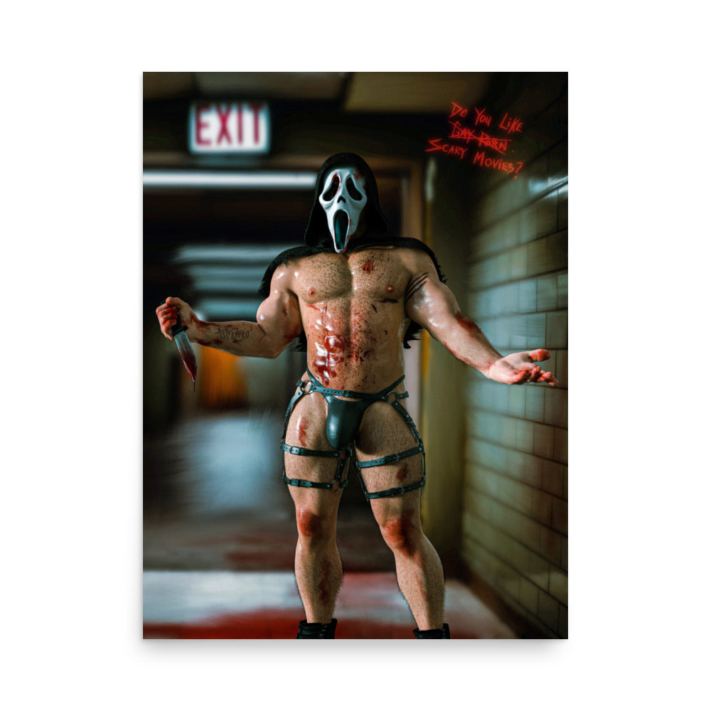 Astra Zero “Do You Like Gay Movies" Poster Print 30 x 40cm