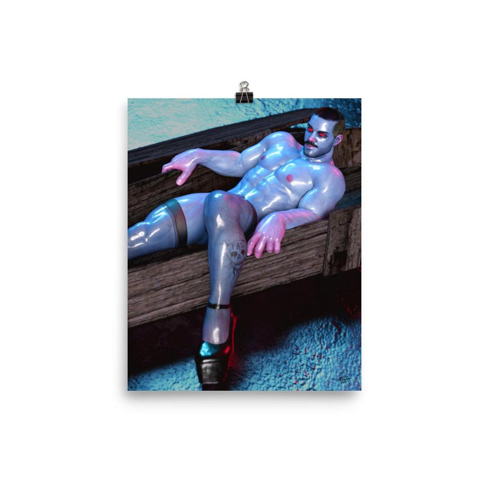 Astra Zero “Come in Coffin” Print 30 x 40 cm