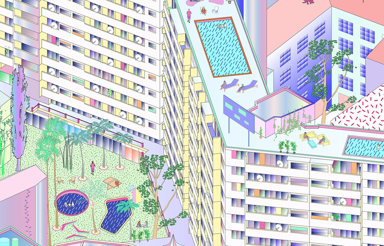 ISO KOTTI BERLIN Print 70x50cm