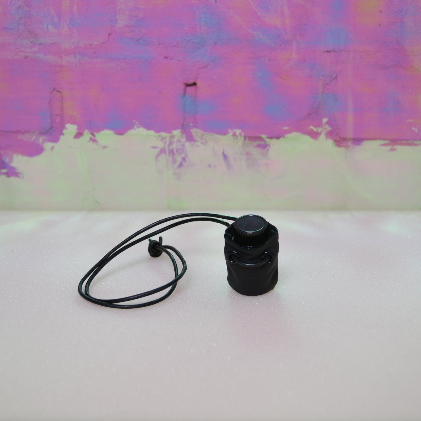 Poppers Bag Leather Black