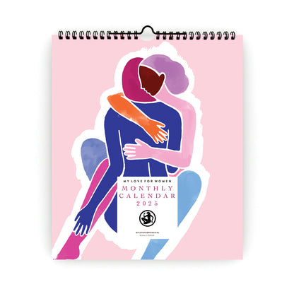 My Love for Women Hanging Calendar 2025