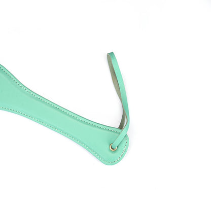 White & Green Fairy Dual Leather Paddle