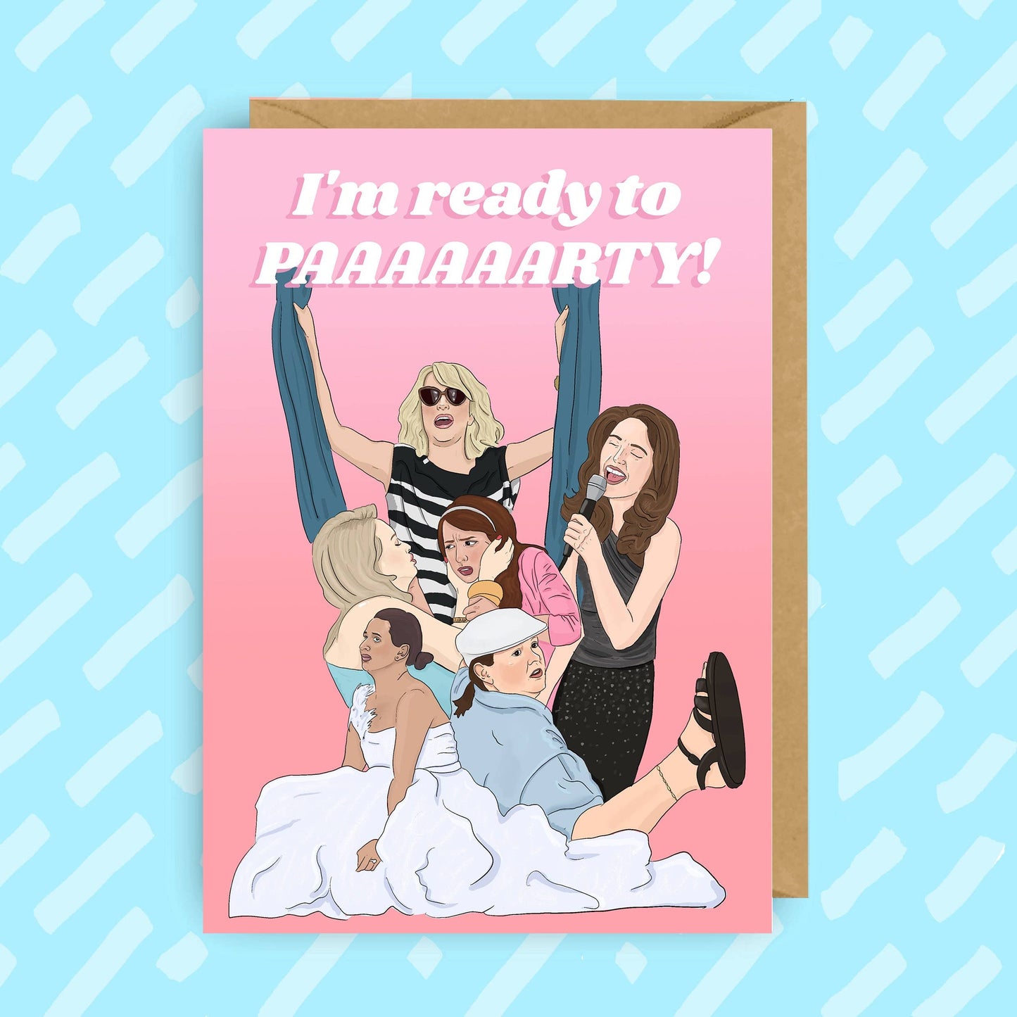 Birthday: Bridesmaids Birthday Card | Funny | Movie