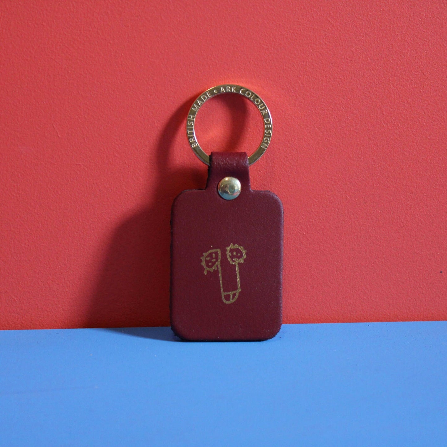 Willy Key Fob: Lilac Grey