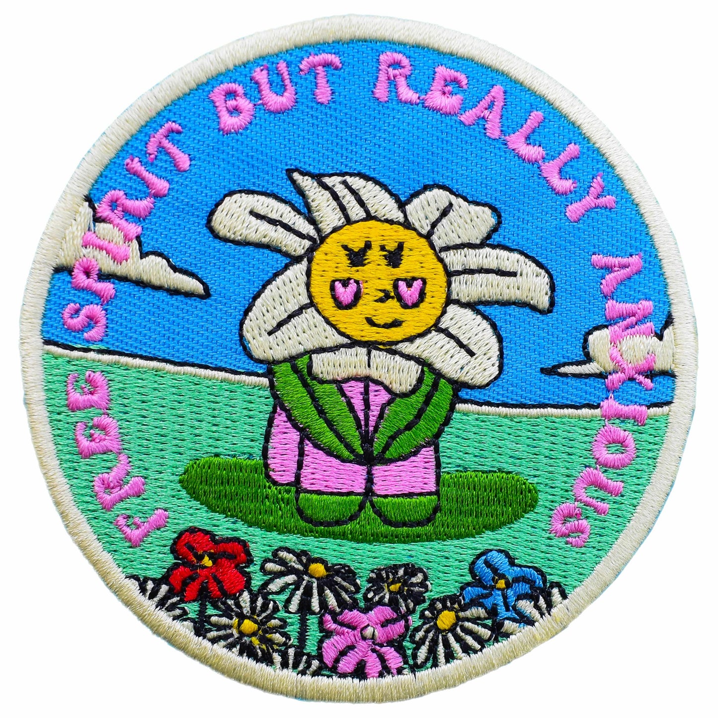 Free Spirit But Really Anxious (Iron-On Patch)