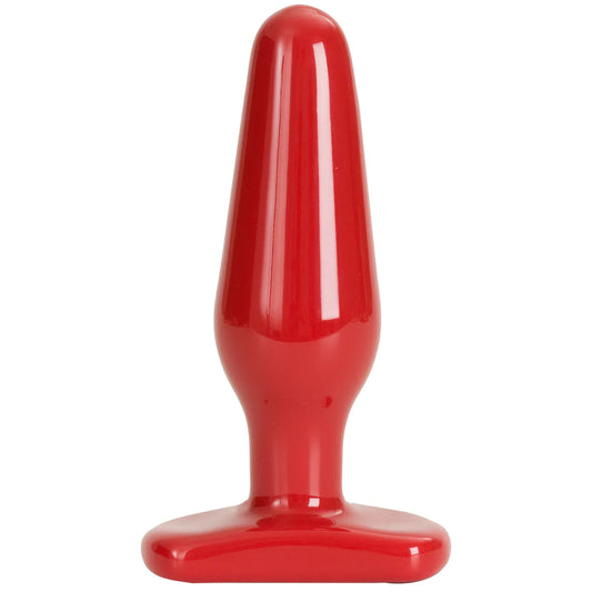 Butt Plug Medium PVC Red