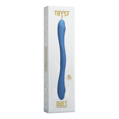 "Duet" Double Ended Vibrator with Wireless Remote Periwinkl Tryst