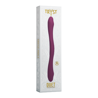 "Duet" Double Ended Vibrator with Wireless Remote Berry Tryst