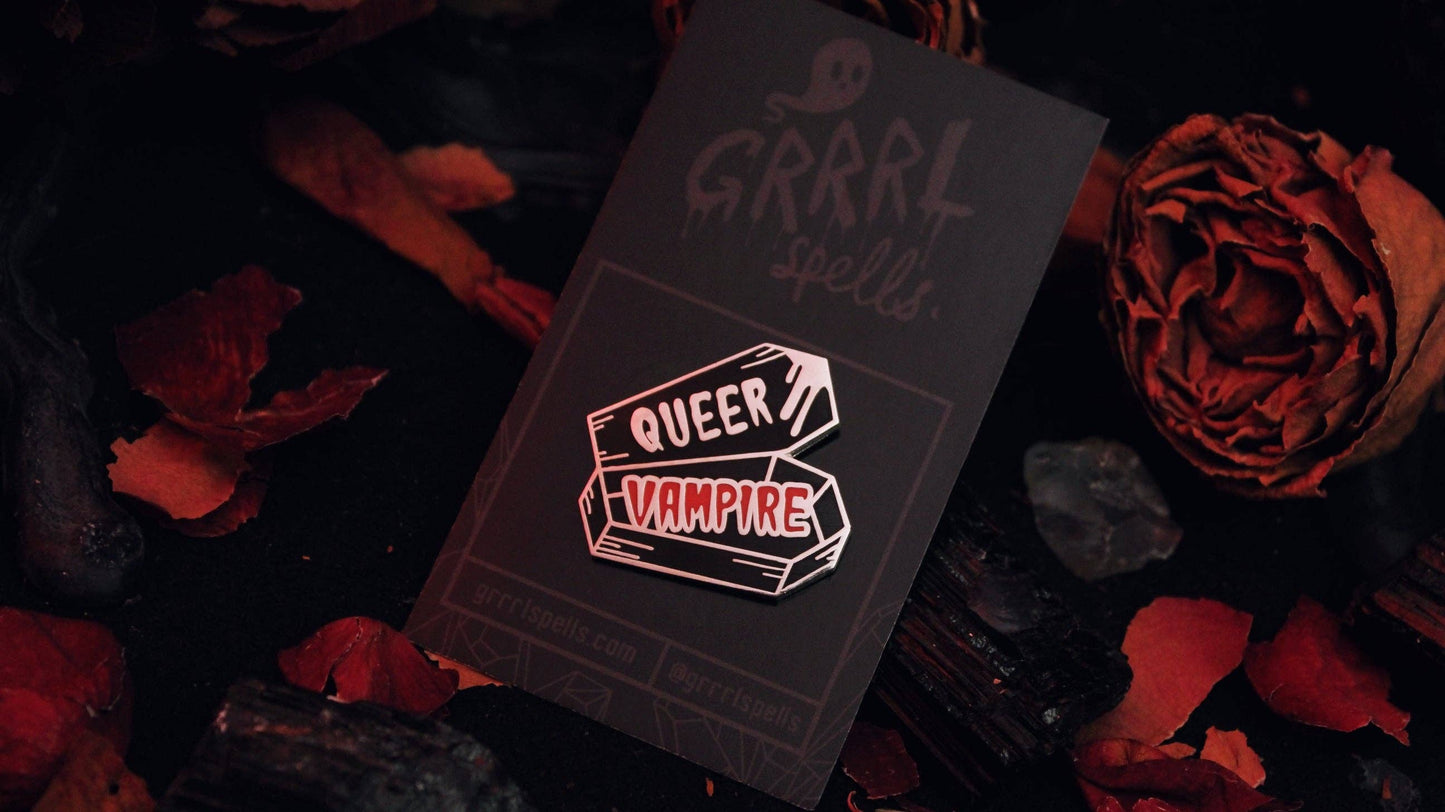 Queer Vampire Pin