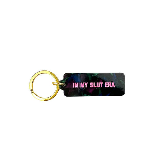 In My Slut Era Rectangle Key Ring