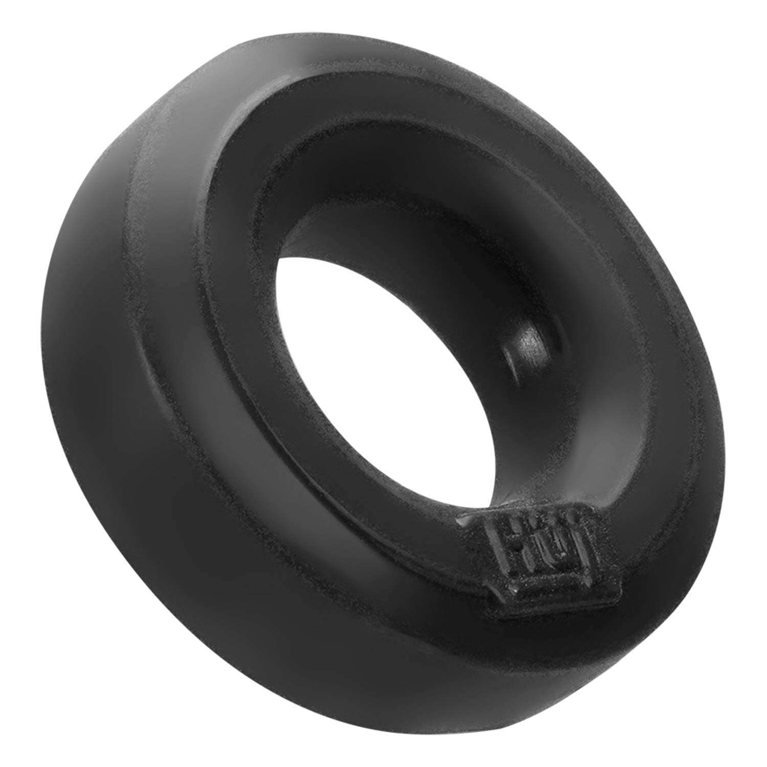 Huj Cockring Single - Black Tar - Hunky Junk