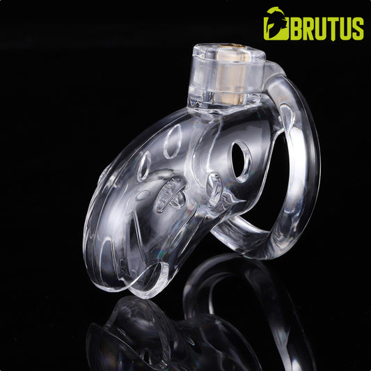 BRUTUS SHARK - Chastity Cage Clear