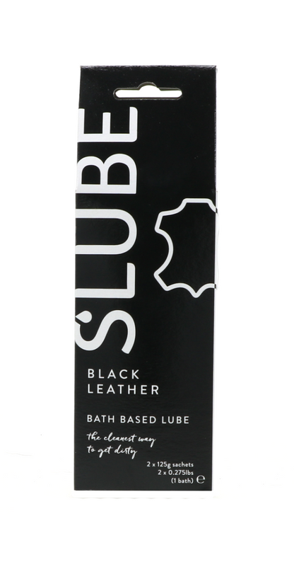 BLACK LEATHER Single Bath Play Lube x 2pack