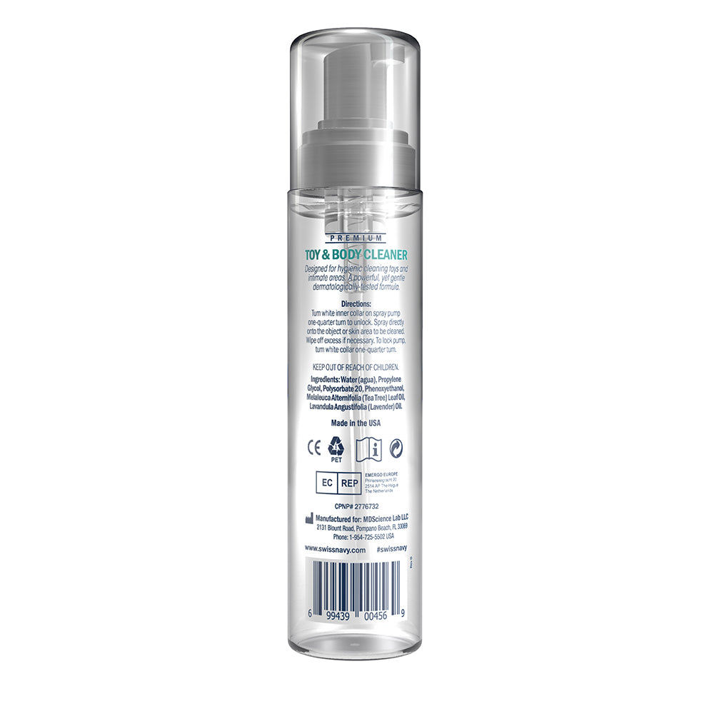 Swiss Navy Toy & Body Cleaner 221 ml Foamer