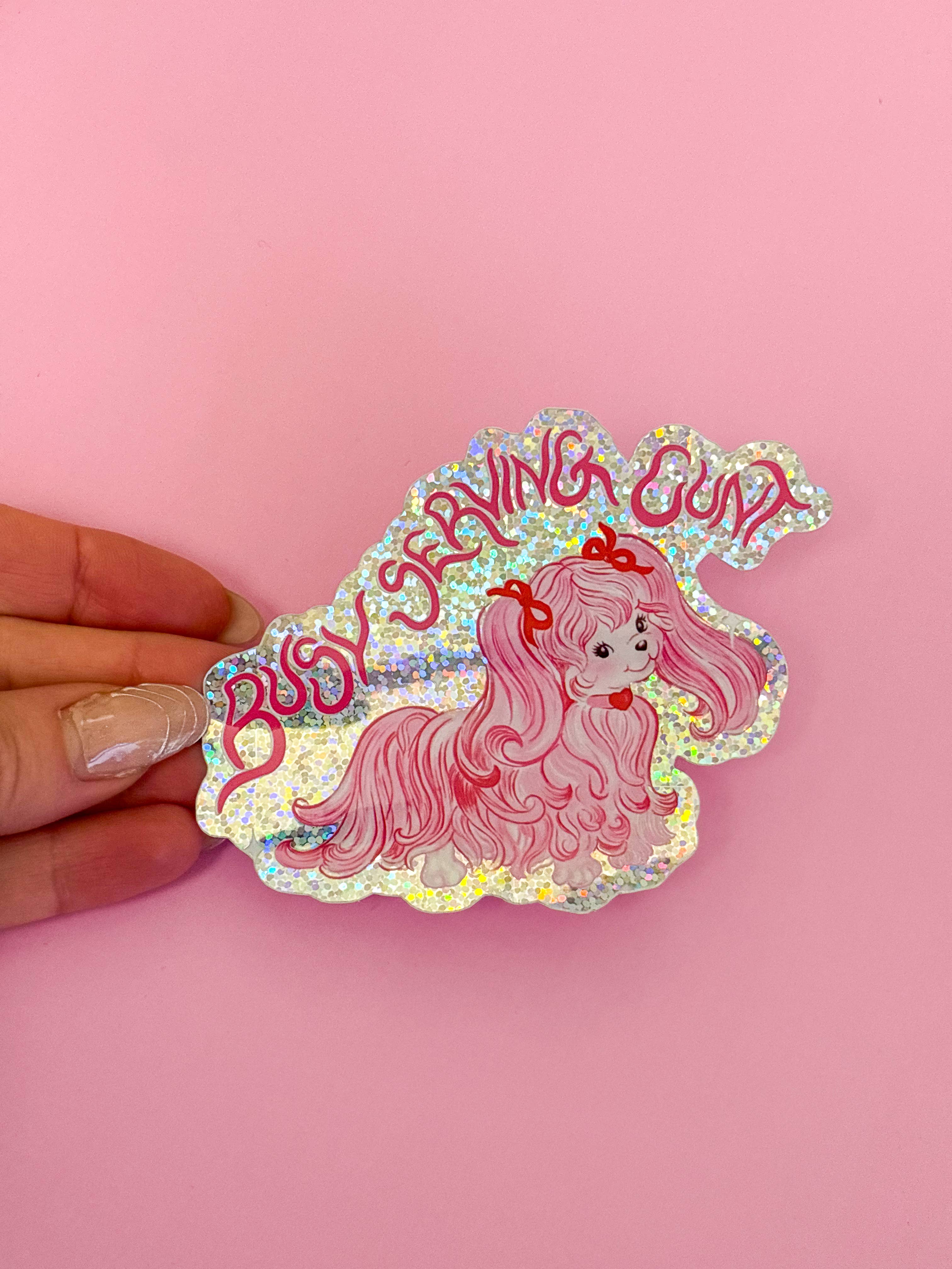 Busy serving c*nt sticker