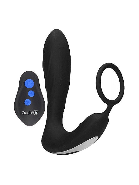 E-Stim Vibrating Butt Plug & Cockring with Remote