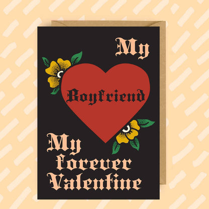 Valentine’s Day Card | Boyfriend | Emo Alternative Music