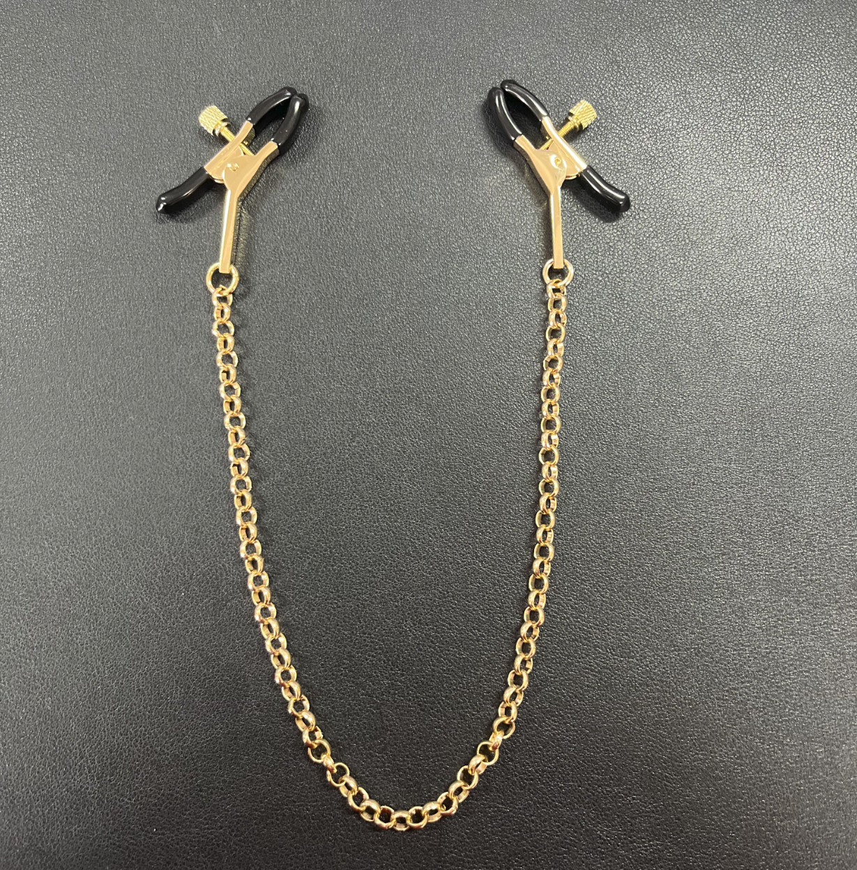 Aligator nipple Clamps Gold