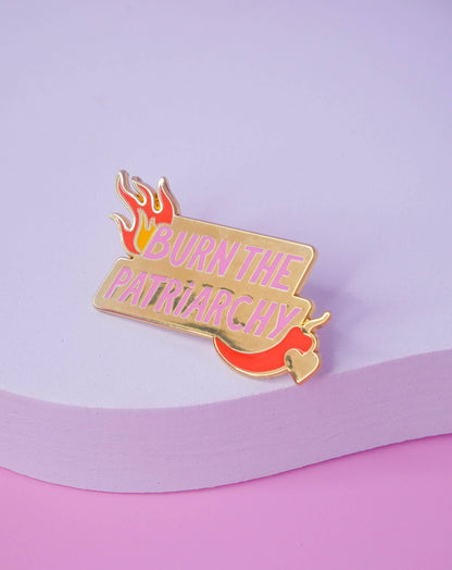Pin'S Burn The Patriarchy Limistic