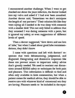 Ouch! That Feels Good?: BDSM Tips for Sexual Wellness, Health & Consent