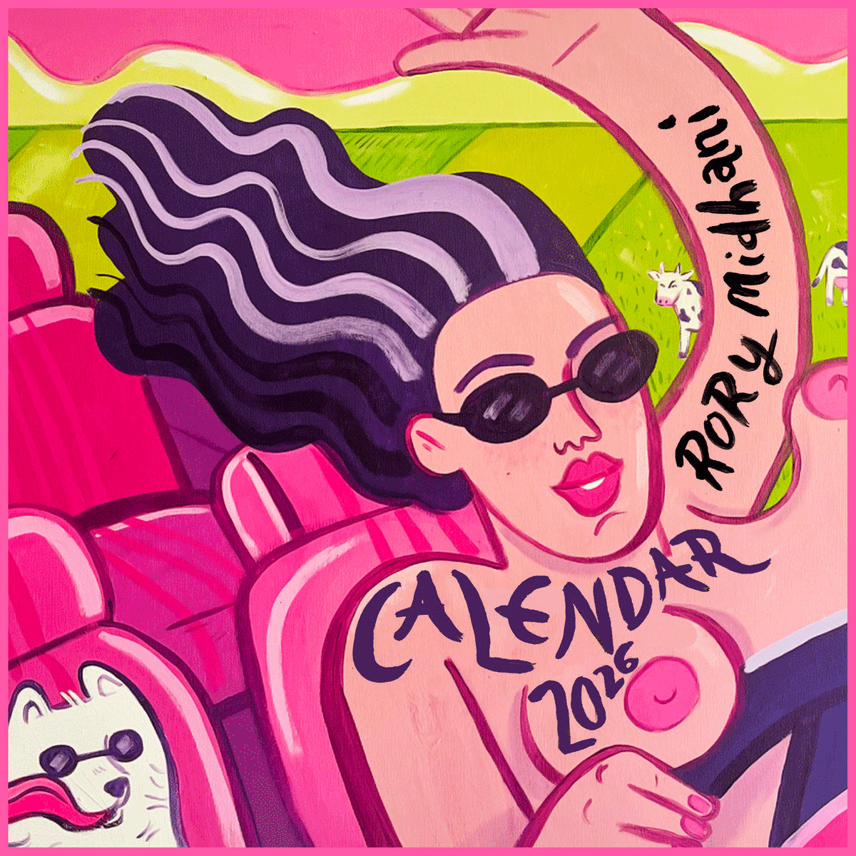 Rory Midhani Calendar 2026 21x21 cm