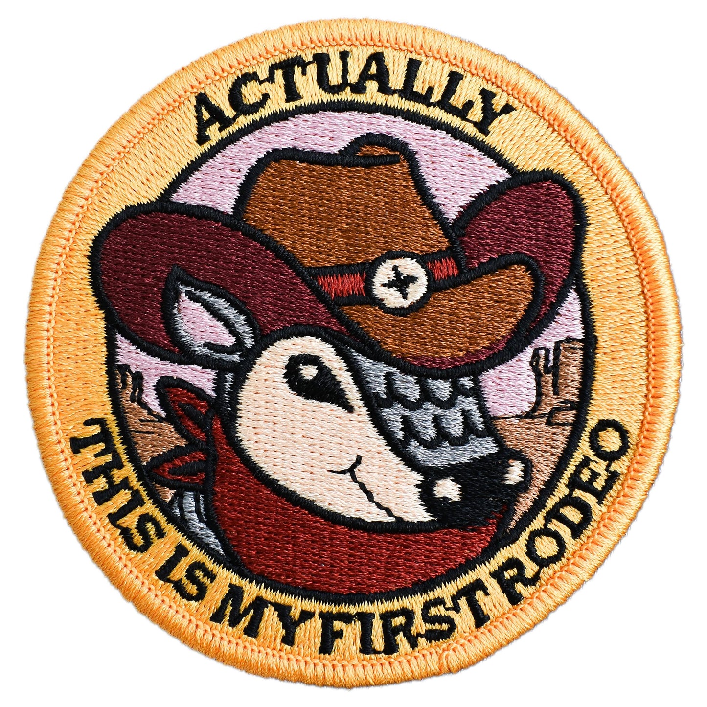 Actually, This is My First Rodeo (Iron-On Patch)