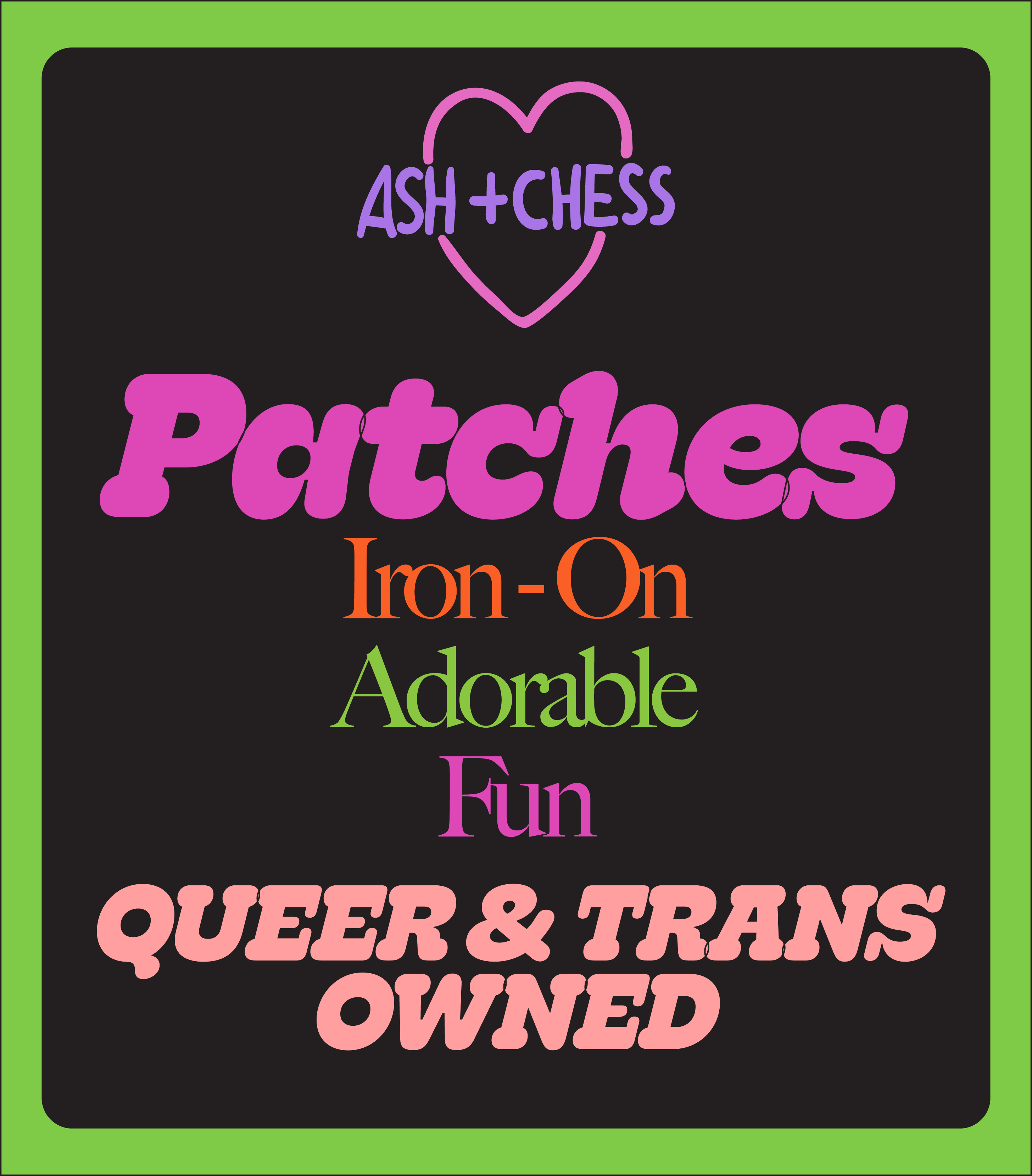Patch - Yes, I Am A Homo