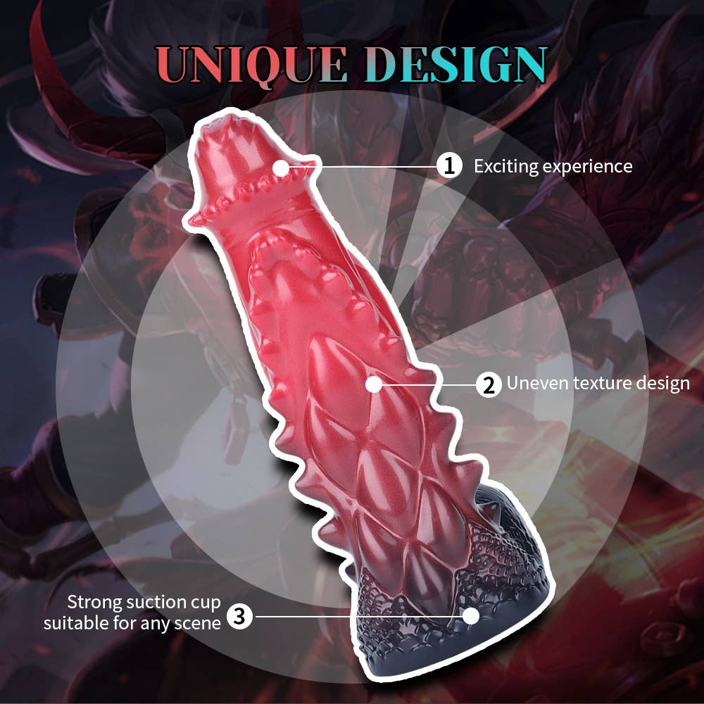 Strong Man Liquid Silicone Fantasy Dildo