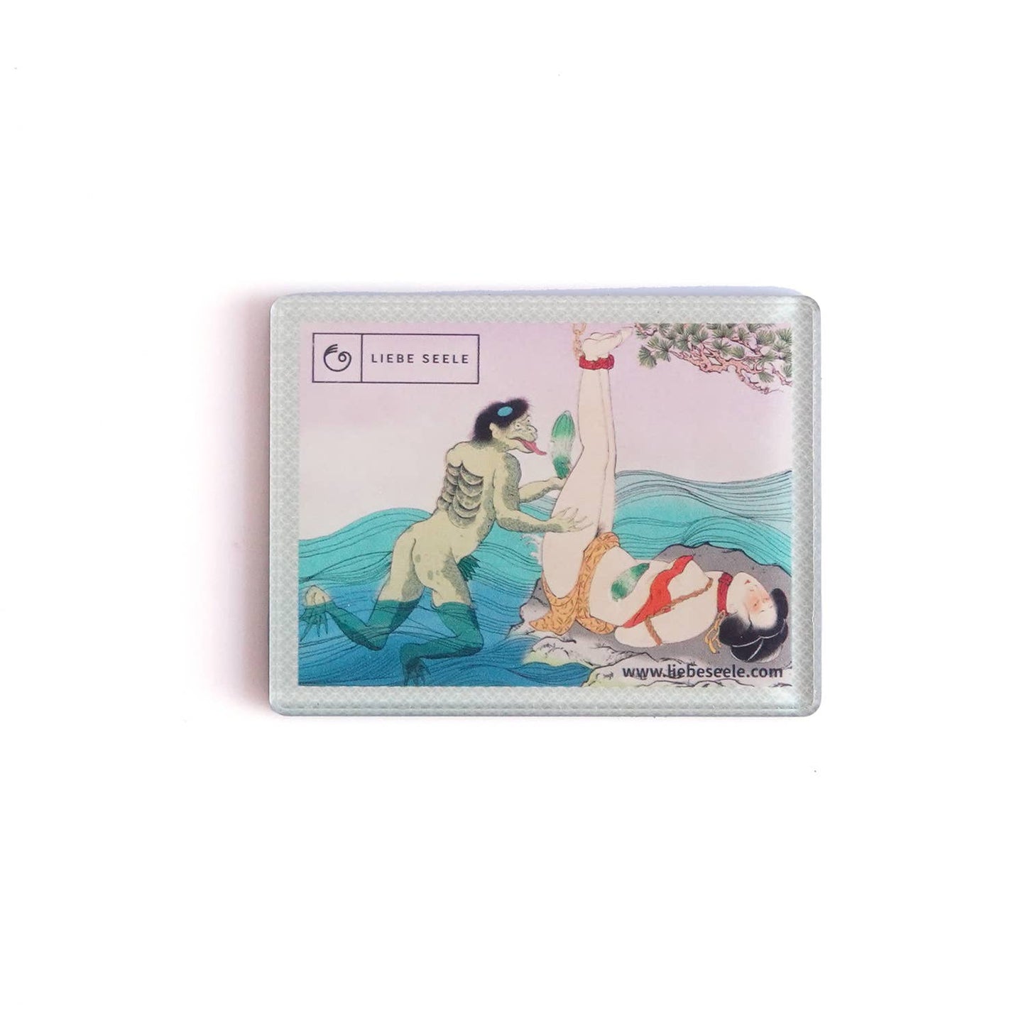 Ukiyoe Fridge Magnets: Flogger