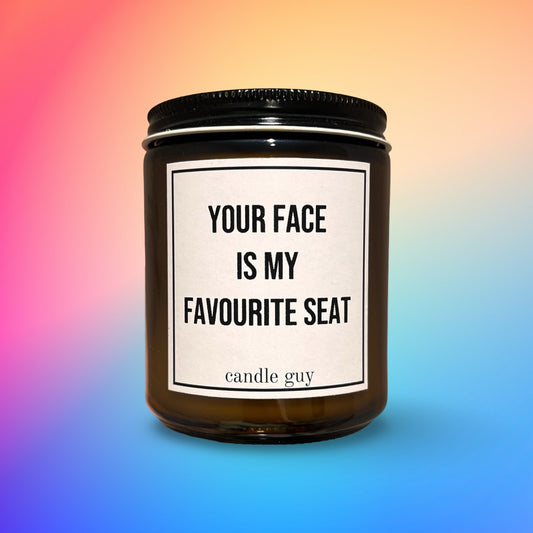 Candle Guy "Your Face Is My Favourite Seat" - Sea Salt & Orchid