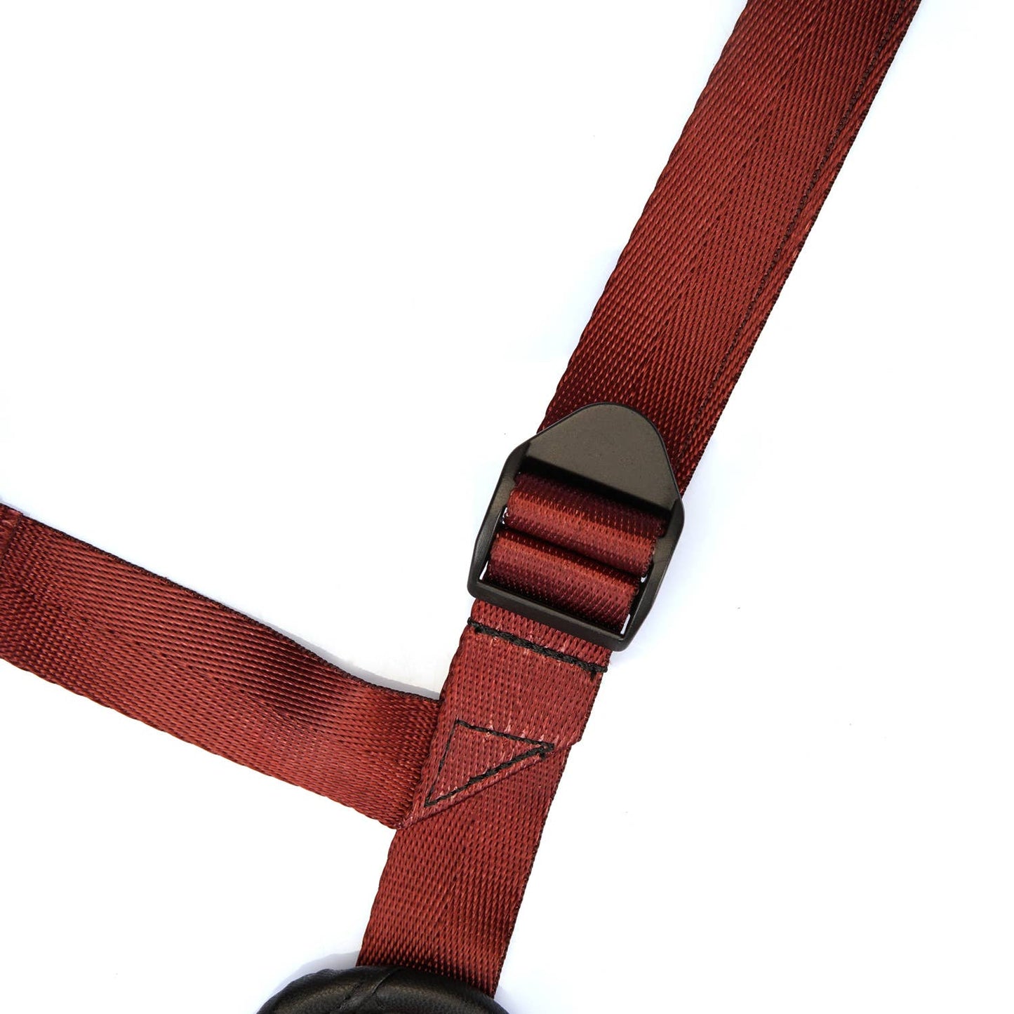 Wine Red Leather Universal Strap-on harness