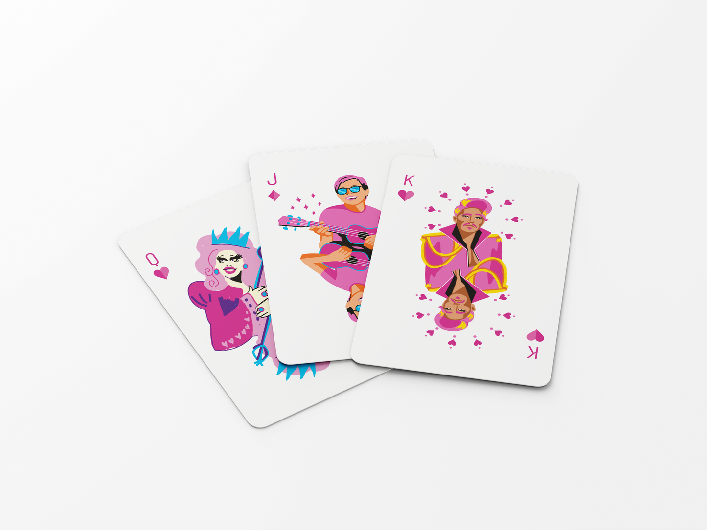The Queer Agenda - Playing Cards - Bespoke Custom Queer Art