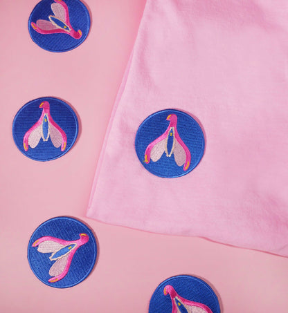 Iron-On Patch Clit Gang