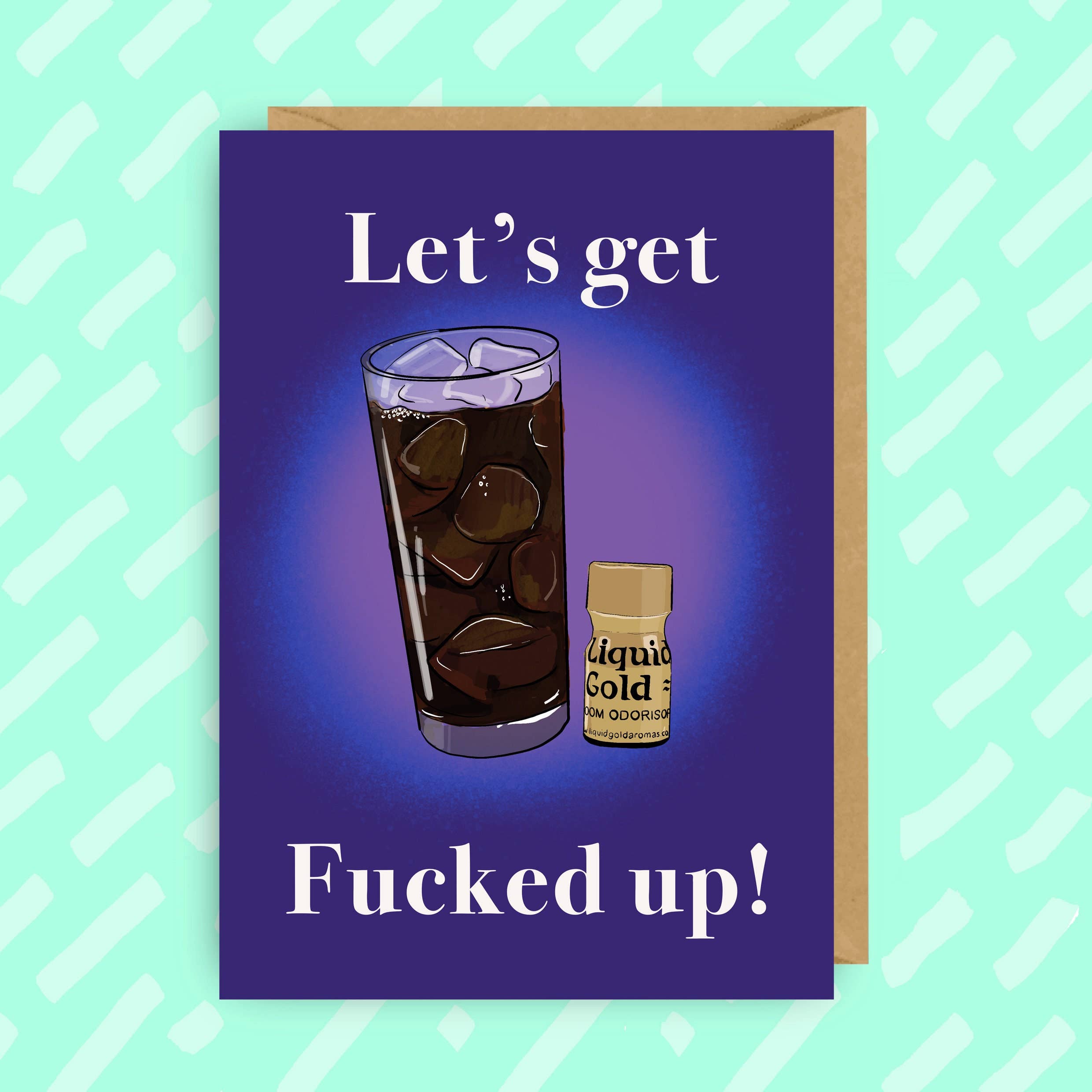 Pre drinks Birthday card | Poppers | Drinking | Gay | LGBTQ