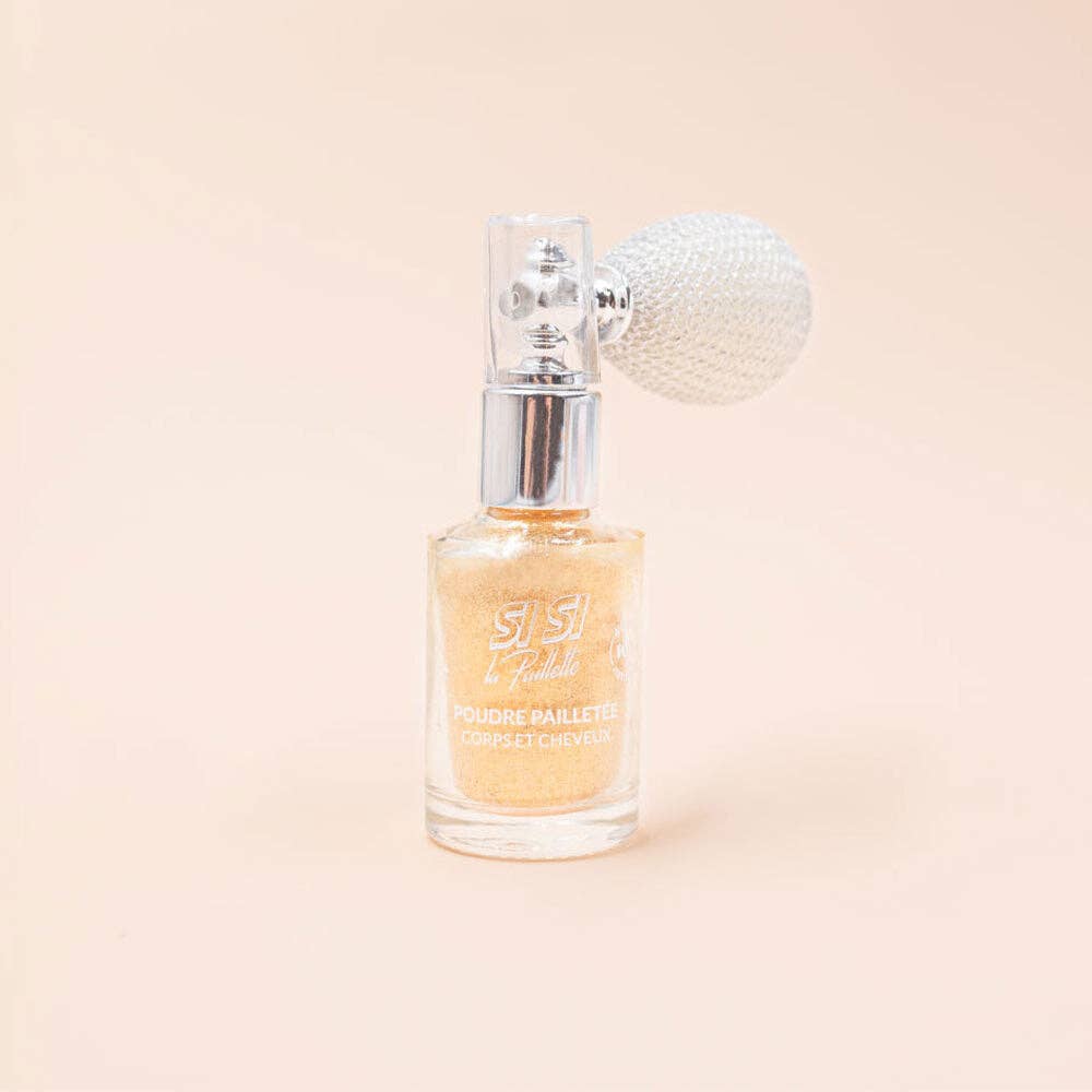 Glitter Powder Spray - Gold