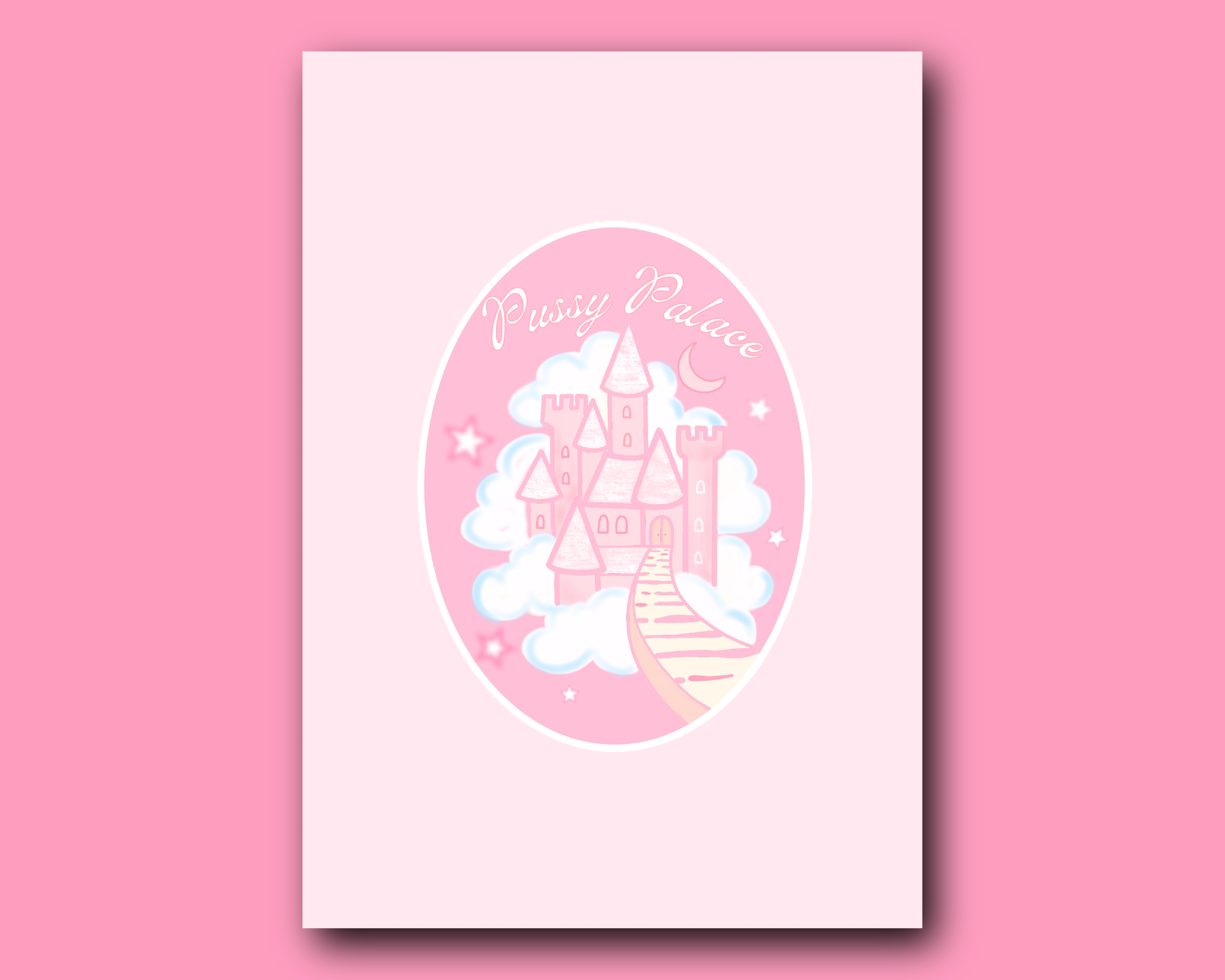Pussy Palace print: A4