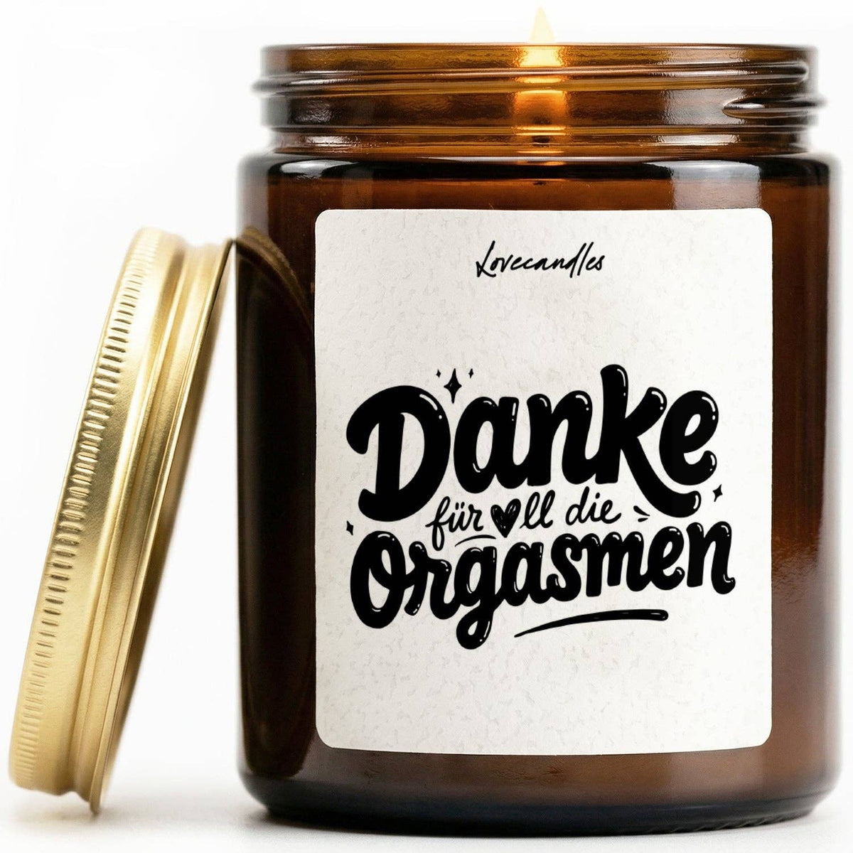 "Danke für all die Orgasmen Scented candle