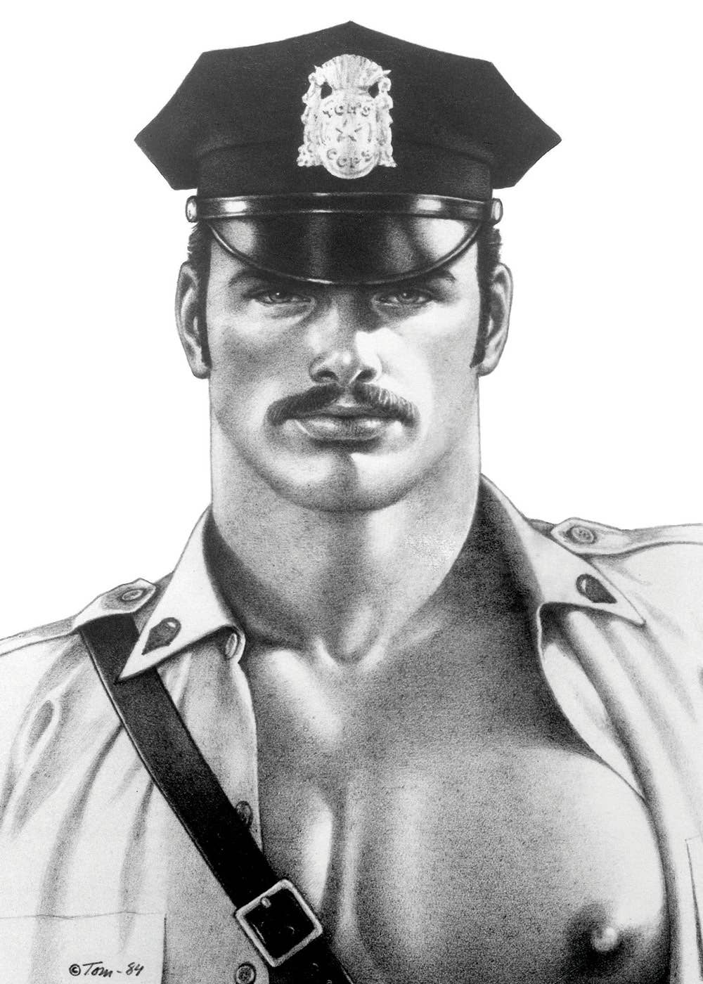 Tom of Finland Classic - Single Postcard