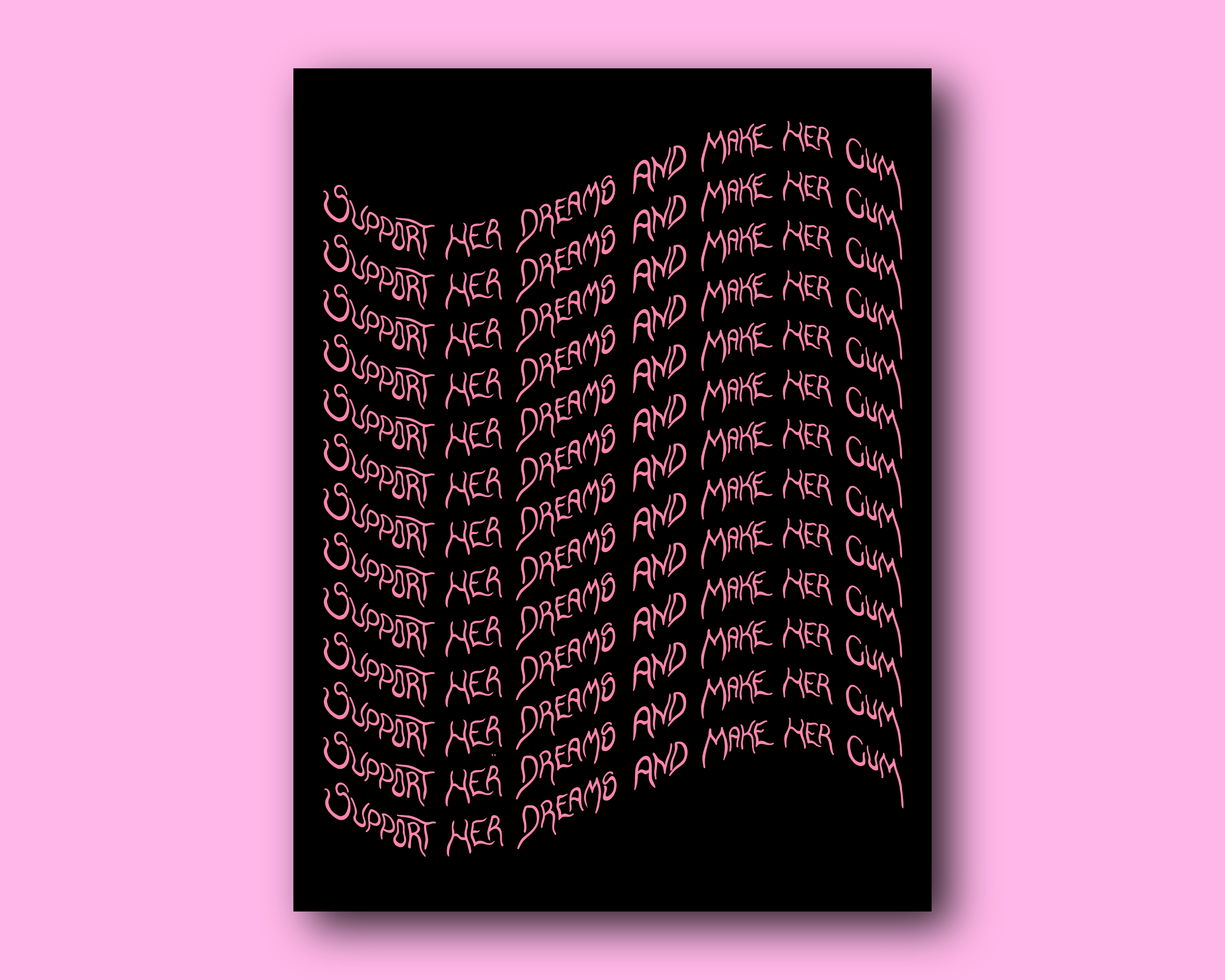 Support her dreams and make her cum: A4 lilac