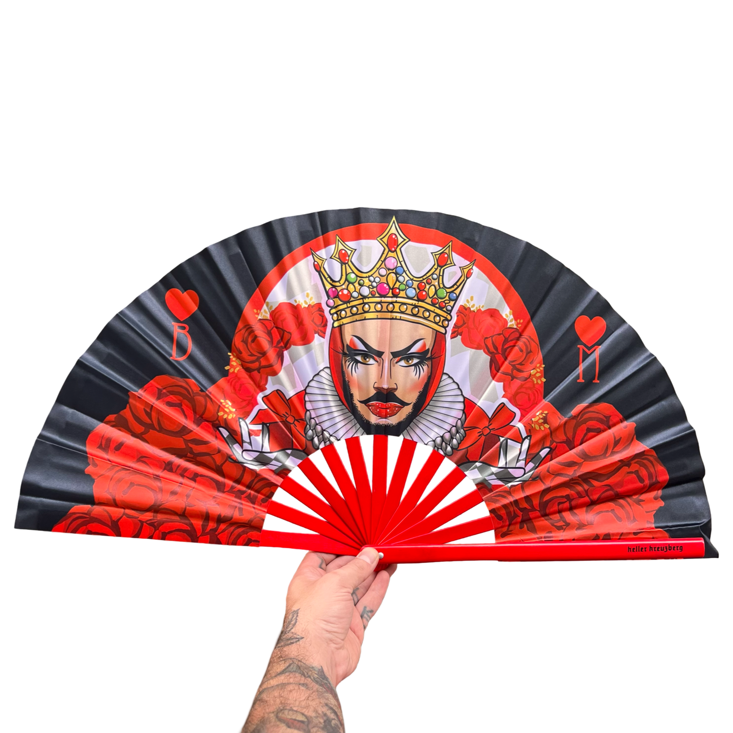 KK Fan "Queen of Hearts" with Bambi Mercury