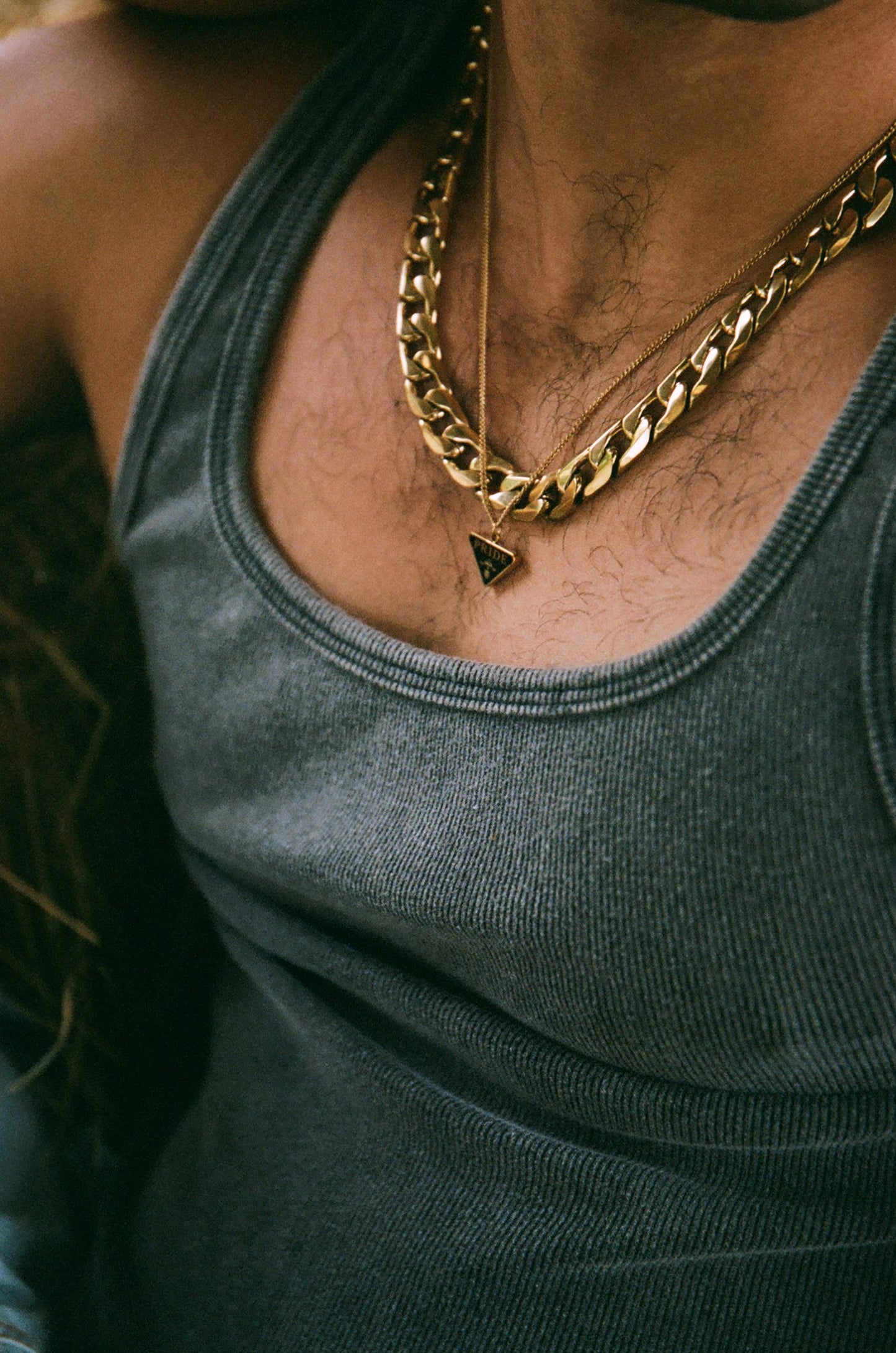 THICC N' CHUNKY CUBAN CHAIN NECKLACE (Silver & Gold)
