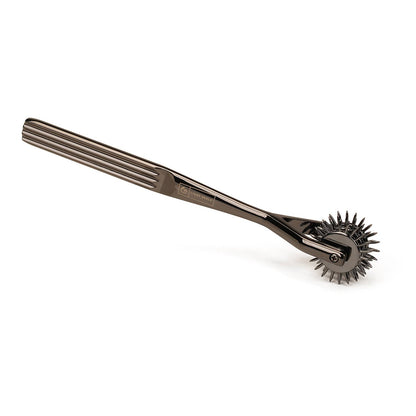 X-Rose Three-Row Wartenberg Pinwheel: Pewter