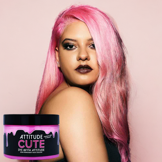 Cute Pastel Pink Hair Dye - Vegan, cruelty-free