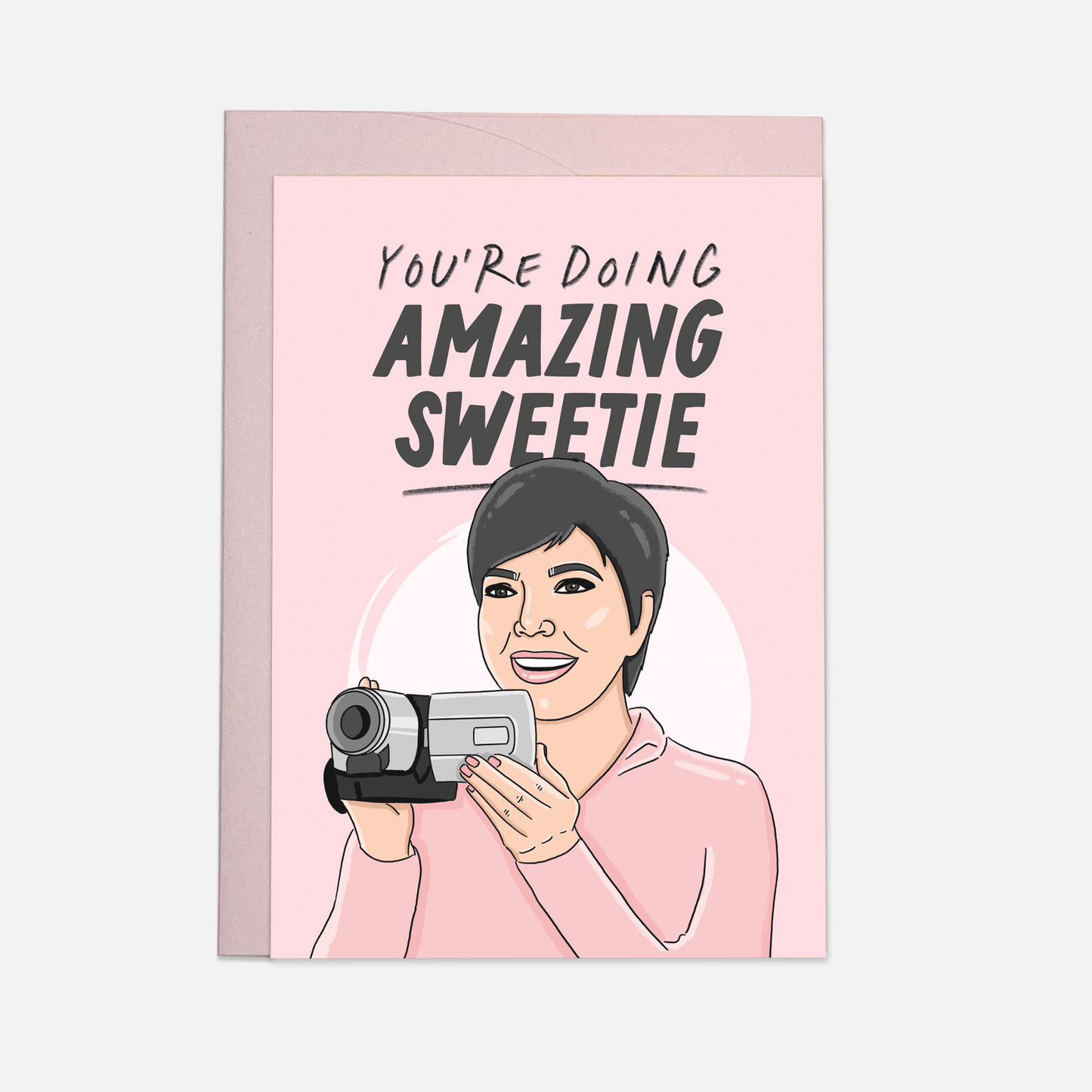 Amazing sweetie greeting card: Double