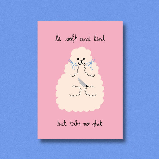 Postcards Take no shit