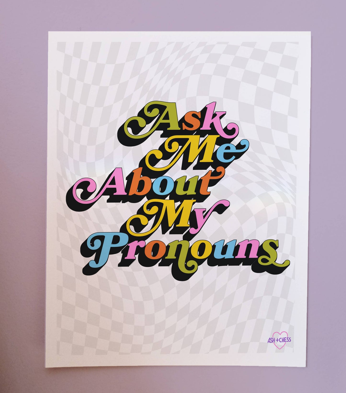 11" x 14" Pronouns - T*RGET