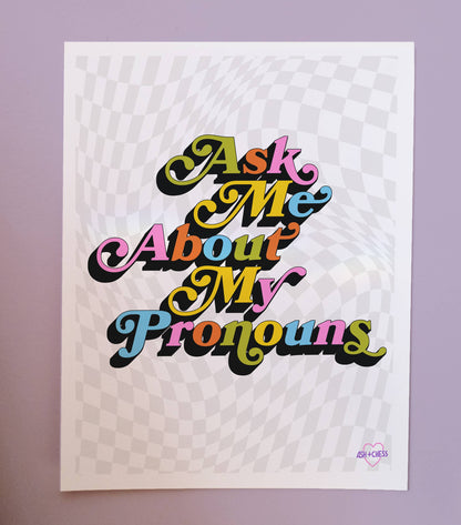 11" x 14" Pronouns - T*RGET